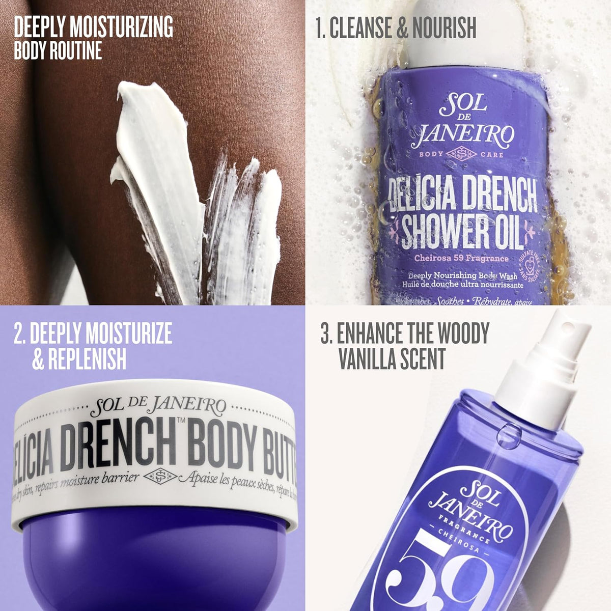 Sol de Janeiro Hair & Body Perfume - Texture, Swatch & Consistency | original imported packaging available on Curat Cart Indi