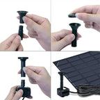 Discover the exclusive Solar Fountain Water Pump Kit, specially curated by Curat Cart, showcasing easy assembly and premium quality.