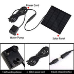 Premium Solar Fountain Water Pump Kit featuring high-quality materials and official packaging, available at Curat Cart.