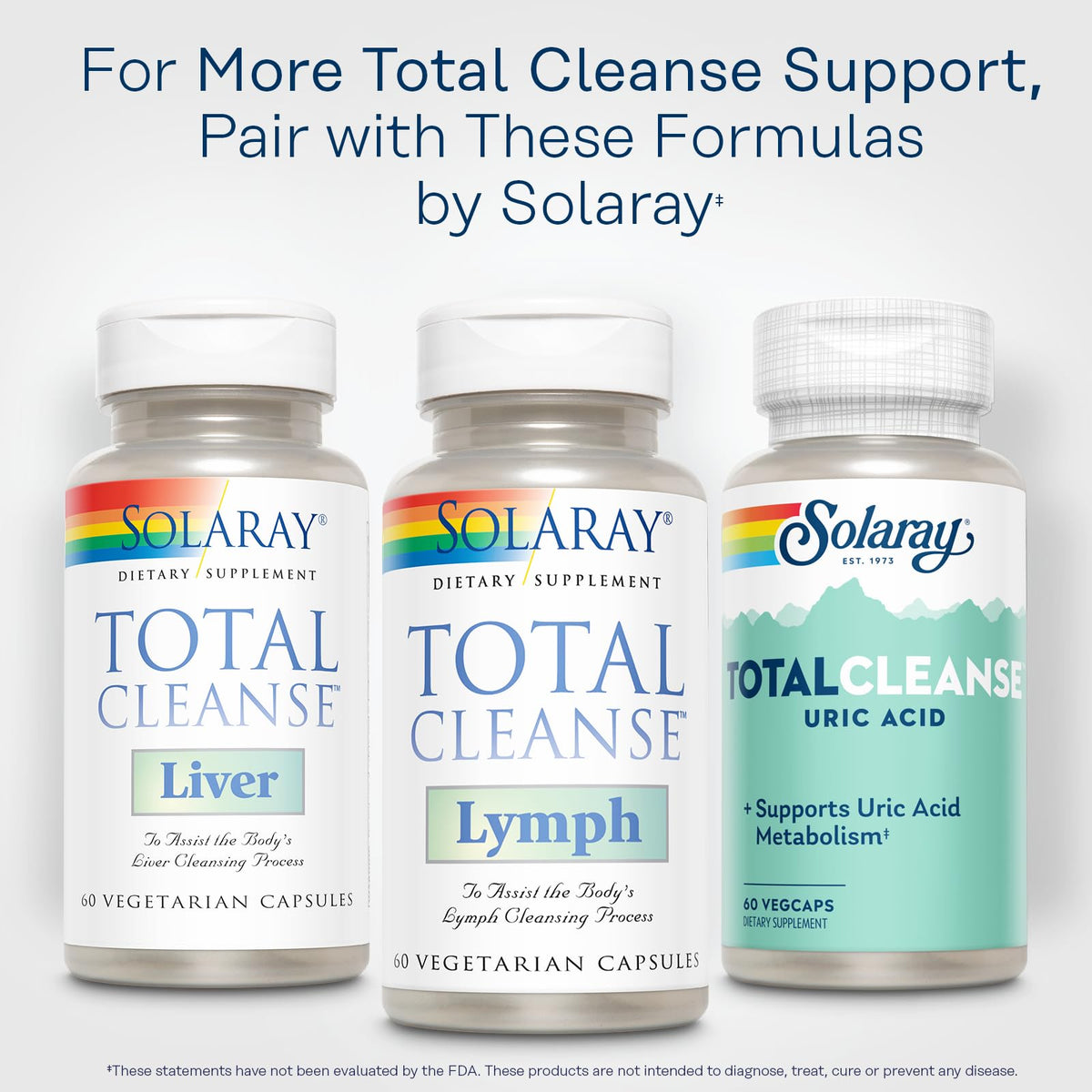 Discover Solaray Total Cleanse Lymph, a premium imported supplement supporting lymphatic health. Available at Curat Cart.
