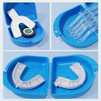 Somnofit-S Anti-Snore Mouth Guard in a blue case, 100% Authentic and available at Curat Cart for better sleep in India.