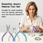 Discover the premium SONGIN Jewelry Pliers Set for metal modeling and DIY tasks at Curat Cart. Elevate your crafting experience.
