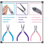 SONGIN Jewelry Pliers Set features essential tools for DIY jewelry making, 100% Authentic and available in India at Curat Cart.