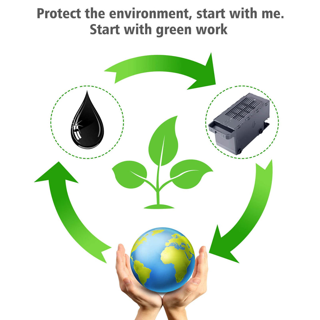 Spaceink Ink Maintenance Box Tank promotes eco-friendly practices. Specially curated by Curat Cart for environmentally conscious consumers.