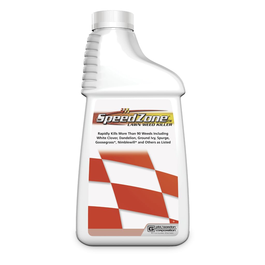 SpeedZone Lawn Weed Killer, a premium import, effectively eliminates over 50 weeds. Available at Curat Cart for a lush lawn.