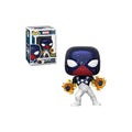 100% authentic Spider-Man Captain Universe Pop! Vinyl collectible figure with cosmic details and box.