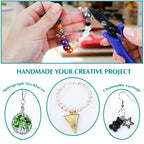 Explore Caffox Split Rings for Jewelry Making, a premium import perfect for crafting stunning jewelry at Curat Cart.