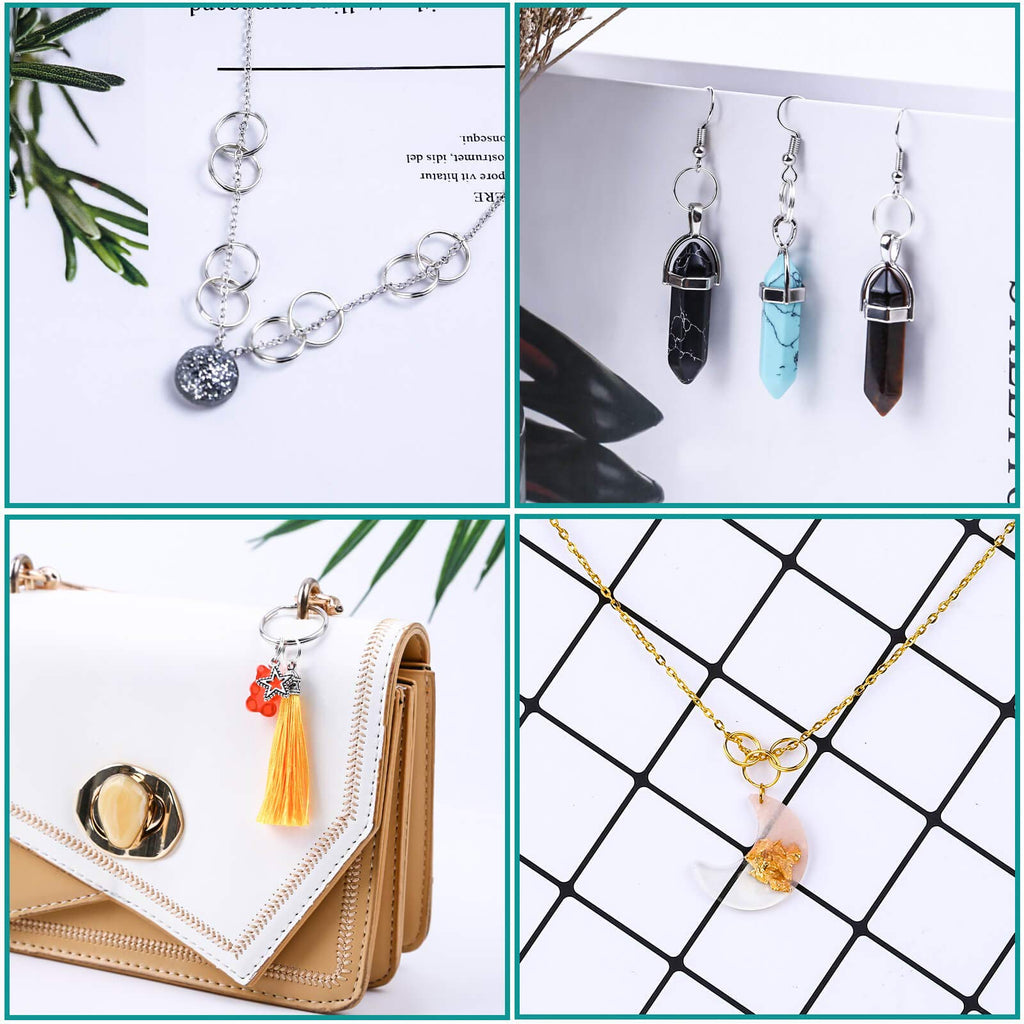 Caffox Split Rings for Jewelry Making, 100% Authentic and available in India at Curat Cart, perfect for crafting beautiful accessories.