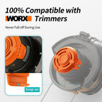 Upgrade your Worx trimmer with this durable spool cap cover, ensuring compatibility and secure fit. Available at Curat Cart.