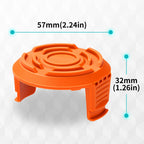 Worx Trimmer Spool Cap Cover, 100% Authentic, available at Curat Cart, ensuring top performance for your gardening needs.