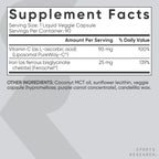 Discover Sports Research Iron Biglycinate in veggie capsules, perfect for daily use. Available at Curat Cart.