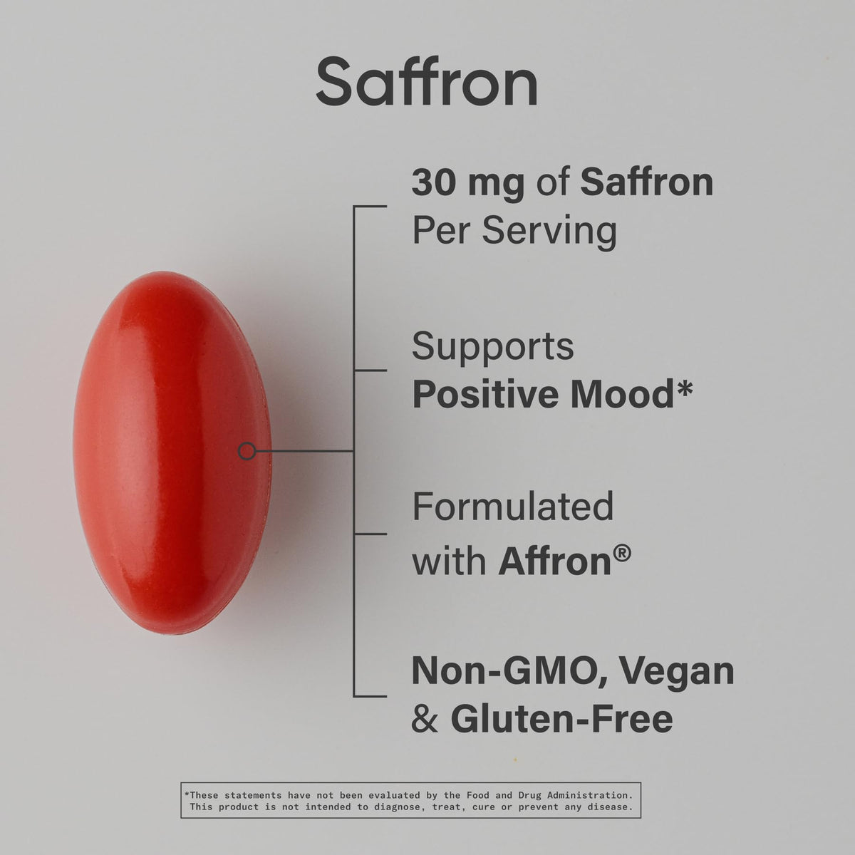Sports Research Pure Saffron capsules, 100% Authentic, available in India at Curat Cart. Supports positive mood, non-GMO, vegan, gluten-free.