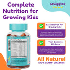 Squiggles Kids Multivitamin Gummies offer essential nutrients for growing kids. Available in India at Curat Cart, 100% Authentic.
