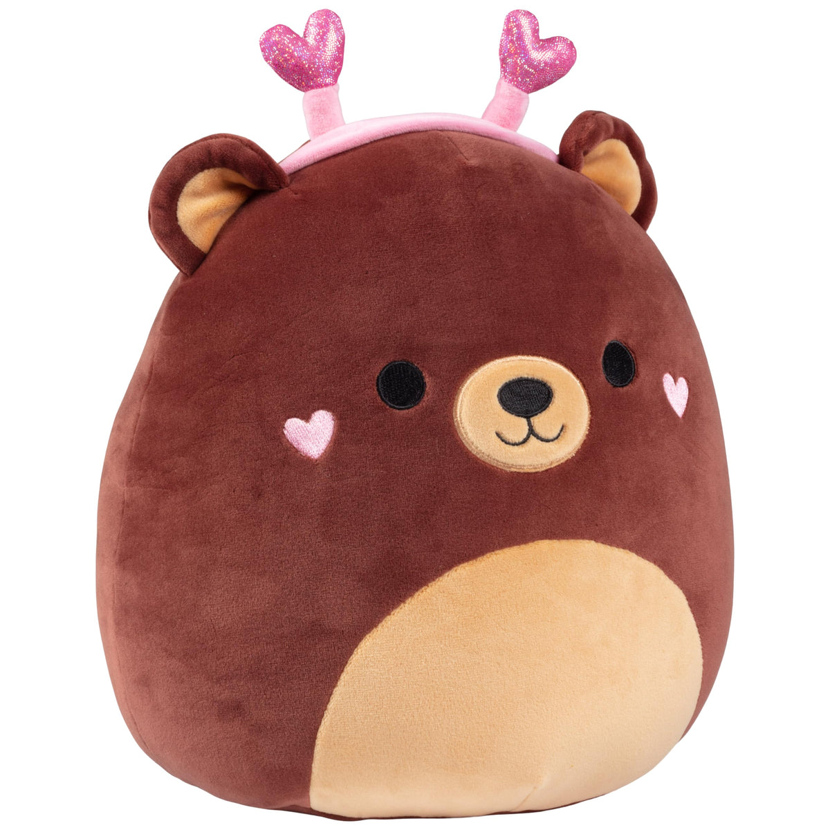 Adorable Squishmallow Omar teddy bear for Valentine's Day. Available in India, order online for cuddly joy!