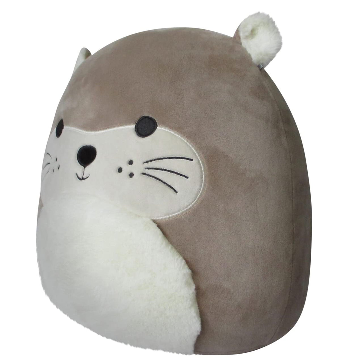 Adorable 14-inch light brown otter Squishmallow, perfect for cuddling. Available online for purchase, order yours today!