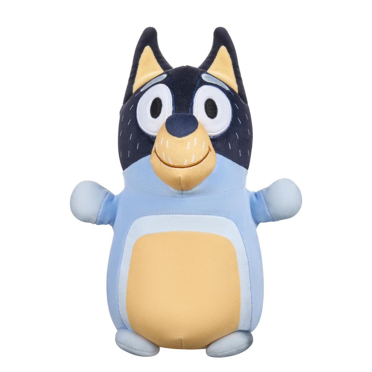 Cuddle with the Bluey Squishmallow! 10-inch plush toy, perfect for kids. Order online for quick delivery, available now!