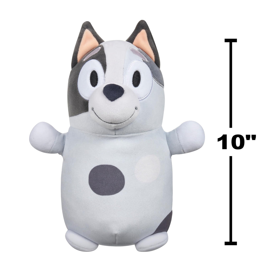 Discover the 10-Inch Authentic Squishmallows Bluey plush toy—soft, cuddly, and perfect for hugs!