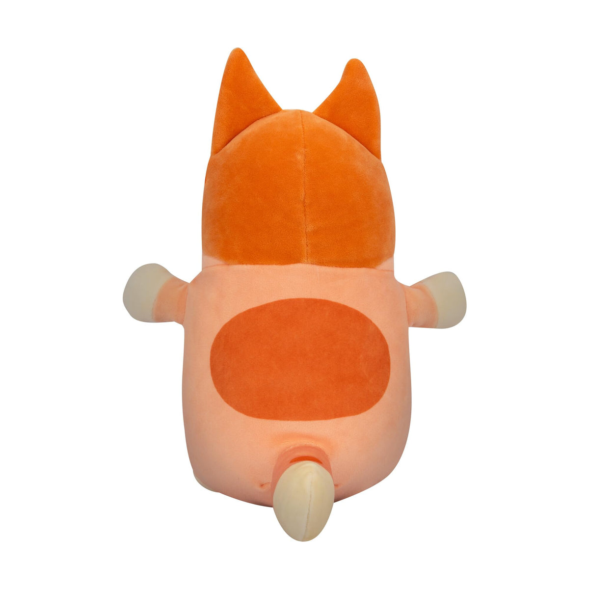Cuddly 10-inch Bluey Squishmallow plush toy, perfect for hugs. Verified by CuratCart for quality assurance.