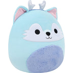 Premium imported Squishmallows Jonah the Pu, a soft blue plush toy with adorable features, perfect for cuddling.