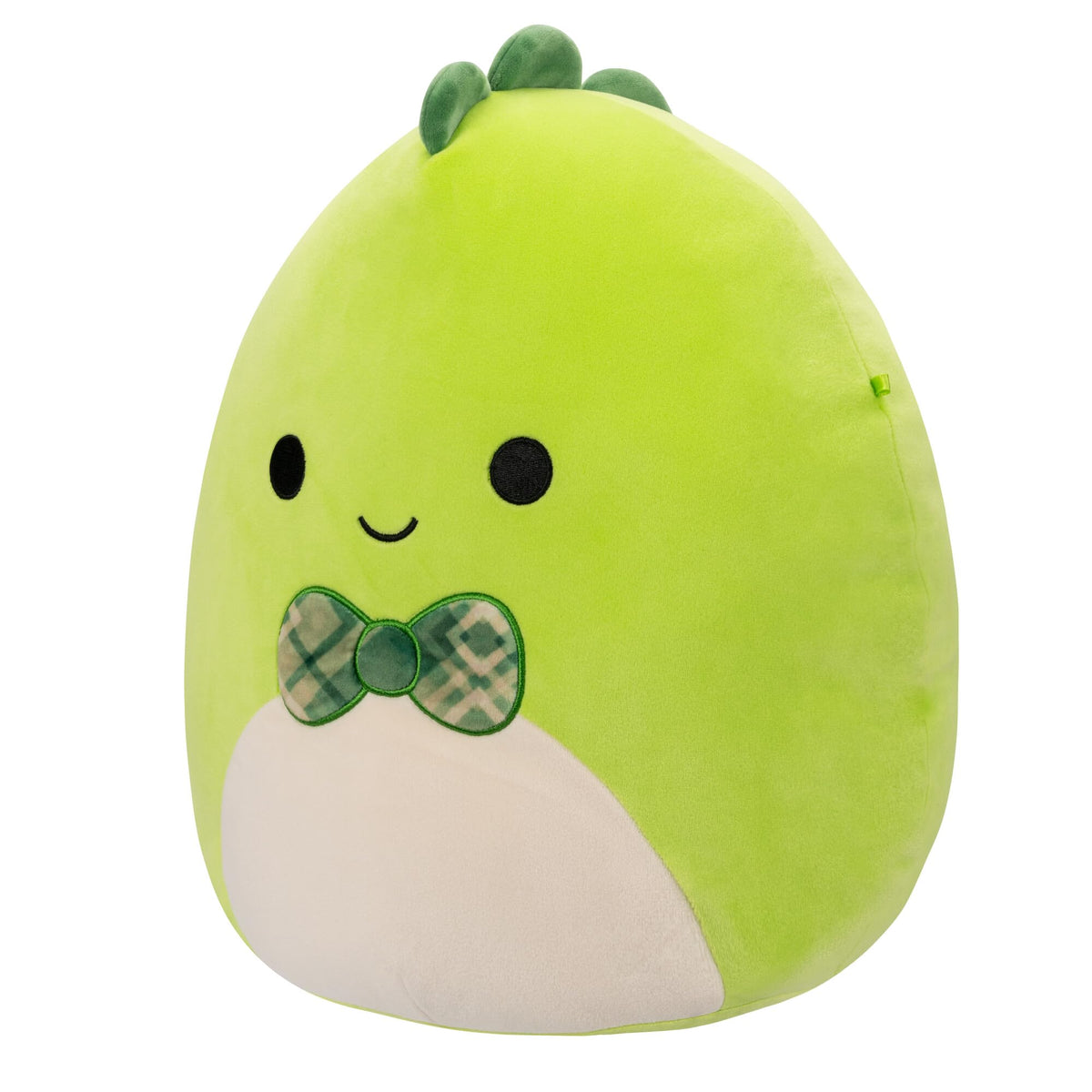 100% Genuine Squishmallows Original 12in Jonah the Pu plush toy, featuring a cute green design and friendly smile.