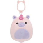 Cute unicorn Squishmallows clip, perfect for on-the-go fun! Available online. Order your 5-pack today!