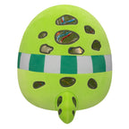 Soft, green Squishmallow shaped like a turtle with Harry Potter themed details. A premium imported plush toy for all ages.