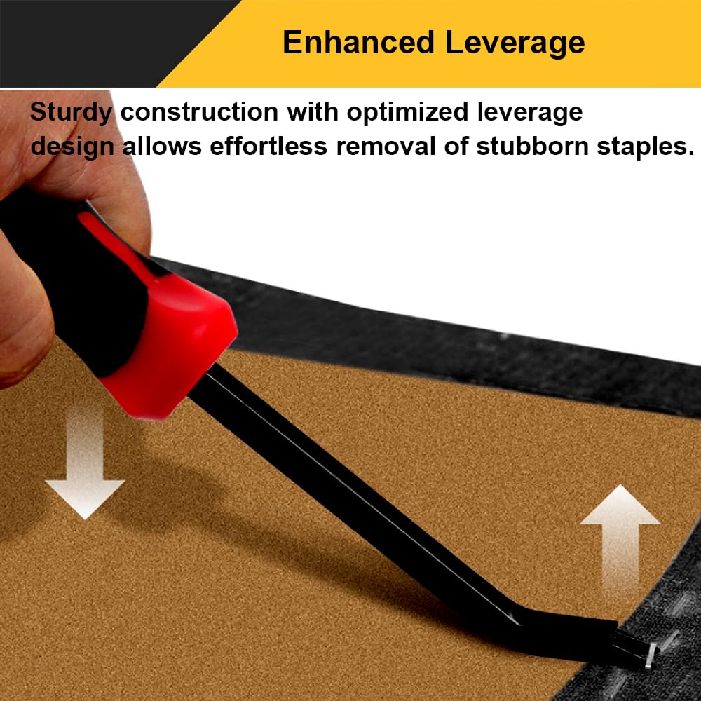 Effortlessly remove stubborn staples with this heavy duty staple remover tool, perfect for daily use. Available at Curat Cart.