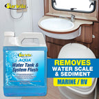 Star Brite Aqua Water Tank Flush, specially curated by Curat Cart, removes water scale and sediment for marine and RV use.