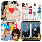 Transform your crafts with the Star Stencil Template, perfect for parties and creative projects. Available at Curat Cart.
