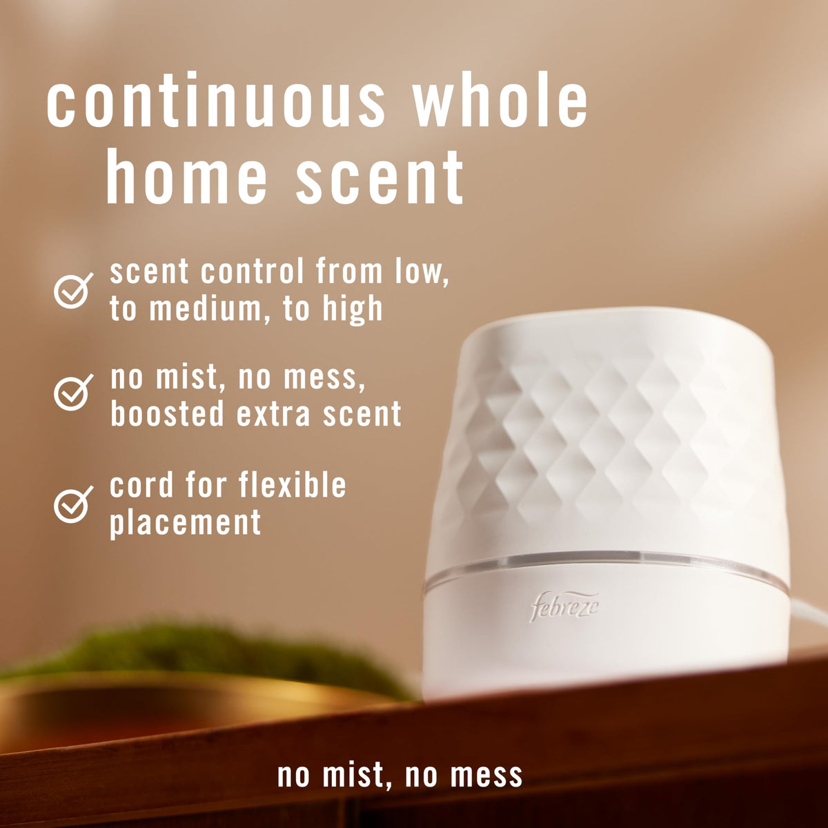 Discover the Oil Diffuser Starter Kit in high-quality packaging, offering continuous scent control with no mist or mess. Available at Curat Cart.