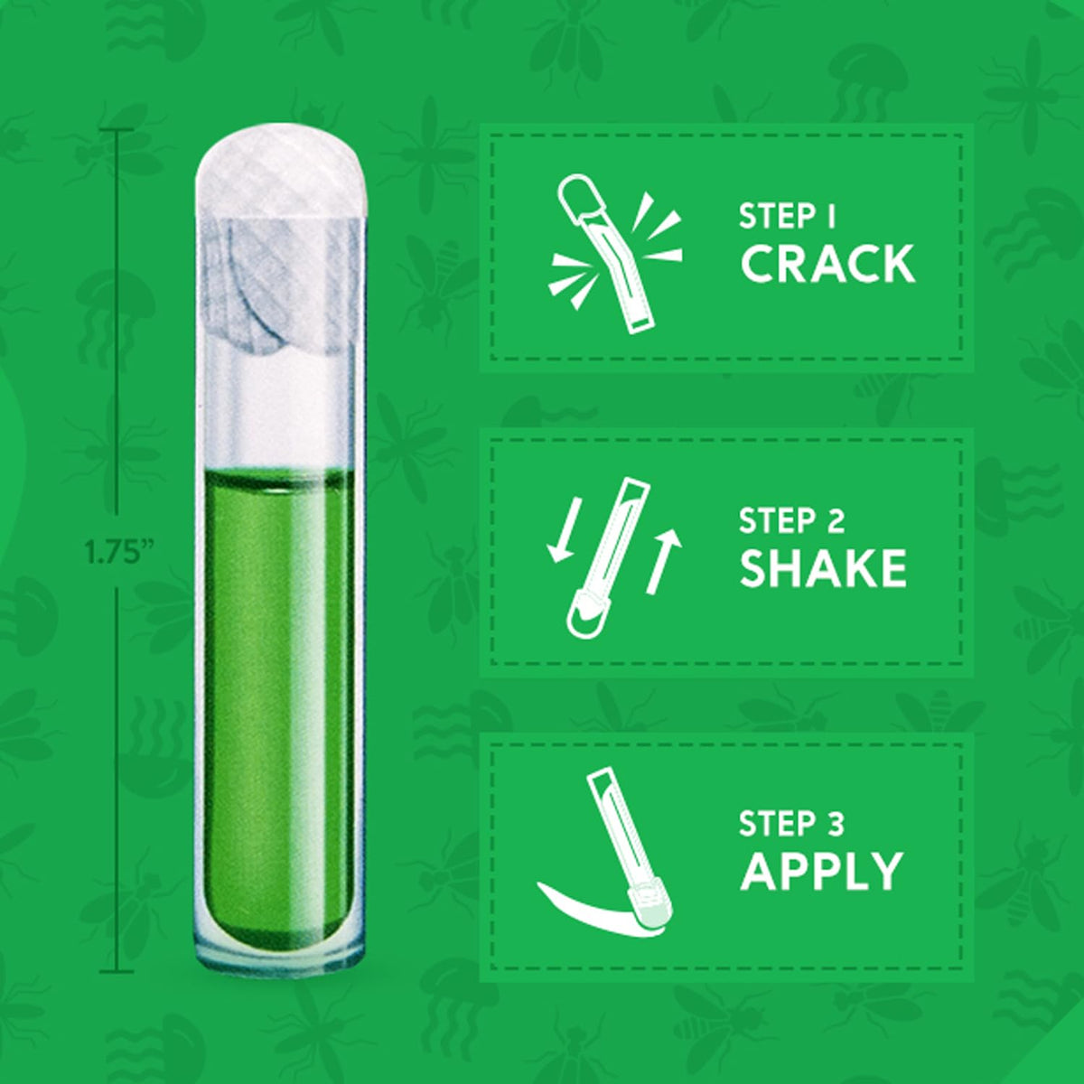 Sting-kill Anesthetic Swabs in official packaging offer quick relief from insect bites. Available at Curat Cart.