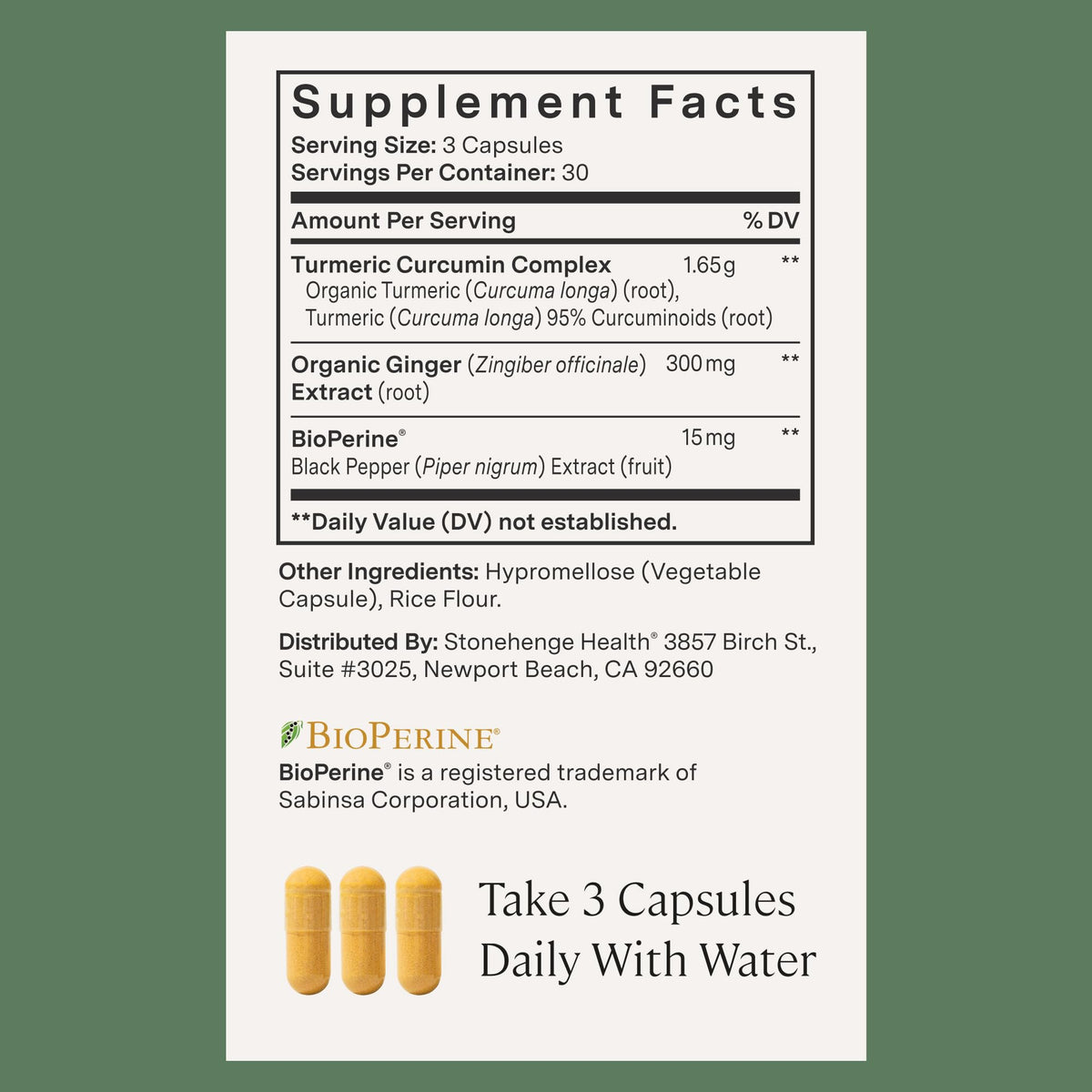 Discover Stonehenge Health Turmeric Curcumin, specially curated by Curat Cart, for premium wellness benefits. Elevate your health today.