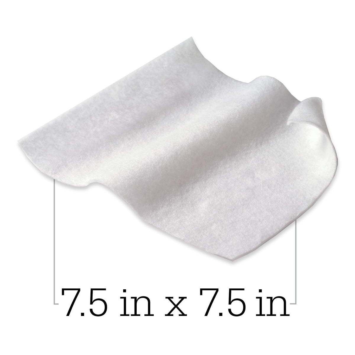 Stryker Sage Chlorhexidine Cloths in high-quality packaging, measuring 7.5 in x 7.5 in, available at Curat Cart.