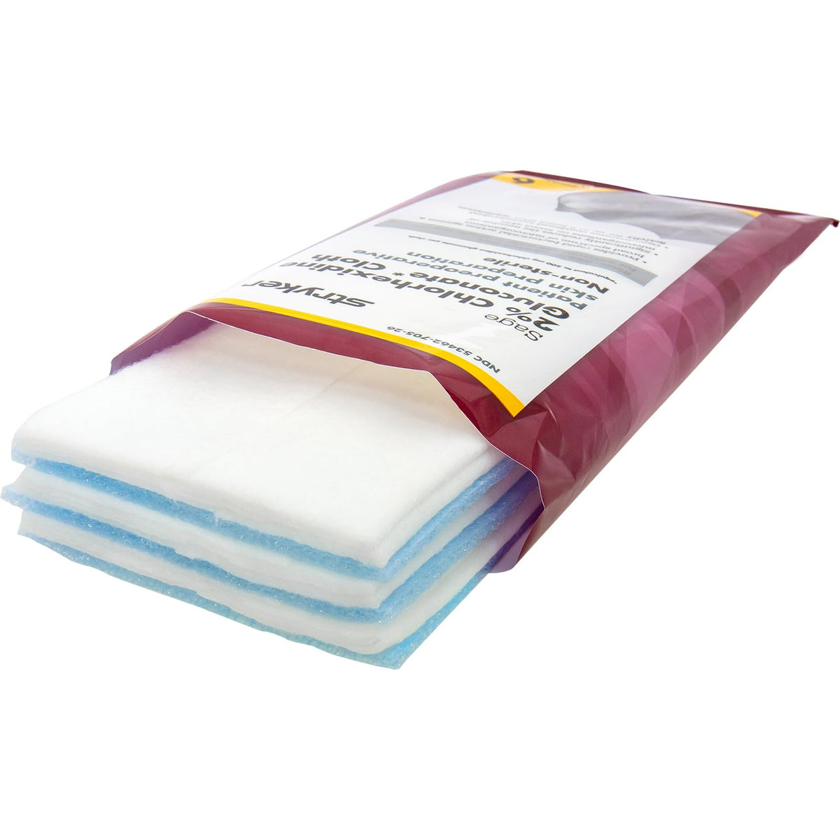 Premium Stryker Sage Chlorhexidine Cloths, specially curated by Curat Cart for effective antiseptic care. Elevate your hygiene routine.