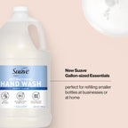 Suave Antibacterial Hand Wash Soap, 100% Authentic, ideal for refilling bottles. Available in India at Curat Cart.
