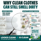 Sudstainables Enzyme Laundry Booster enhances laundry freshness, targeting hidden odors and oils. 100% Authentic, Available in India at Curat Cart.