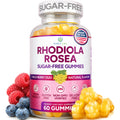 Discover premium imported Rhodiola Rosea Gummies, sugar-free and vegan, available at Curat Cart for a healthy boost.