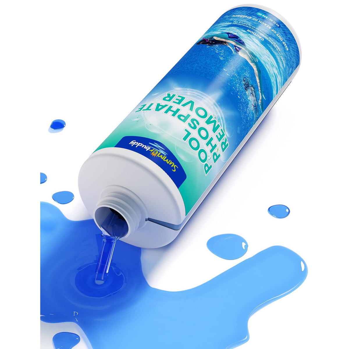 Specially curated by Curat Cart, Summerbuddy Pool Phosphate Remover effectively clears pool water for a refreshing swim. Perfect for summer.