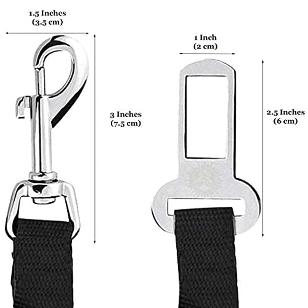 SunGrow Dog Seat Belt for Car ensures safety while traveling. 100% Authentic, available at Curat Cart in India.