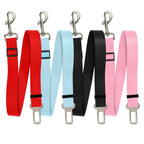 Discover the SunGrow Dog Seat Belt for Car, specially curated by Curat Cart, featuring vibrant colors for safety and style.