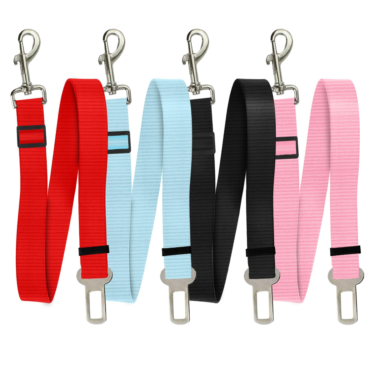 Discover the SunGrow Dog Seat Belt for Car, specially curated by Curat Cart, featuring vibrant colors for safety and style.