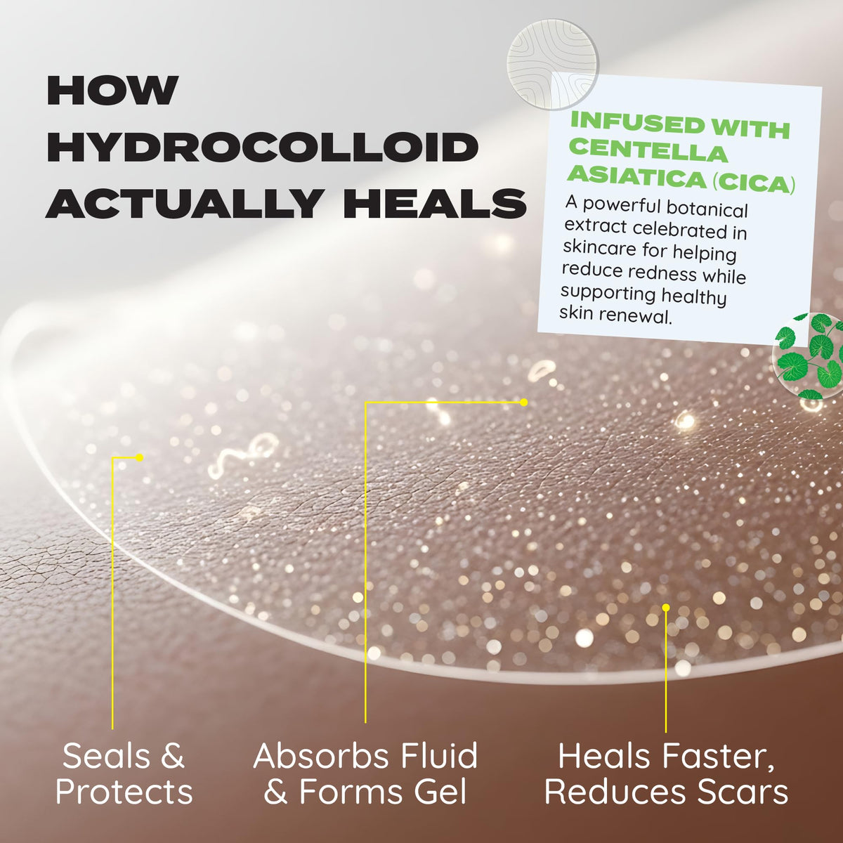 Superband Bug Bite Relief Patches with hydrocolloid technology, specially curated by Curat Cart for effective healing and protection.