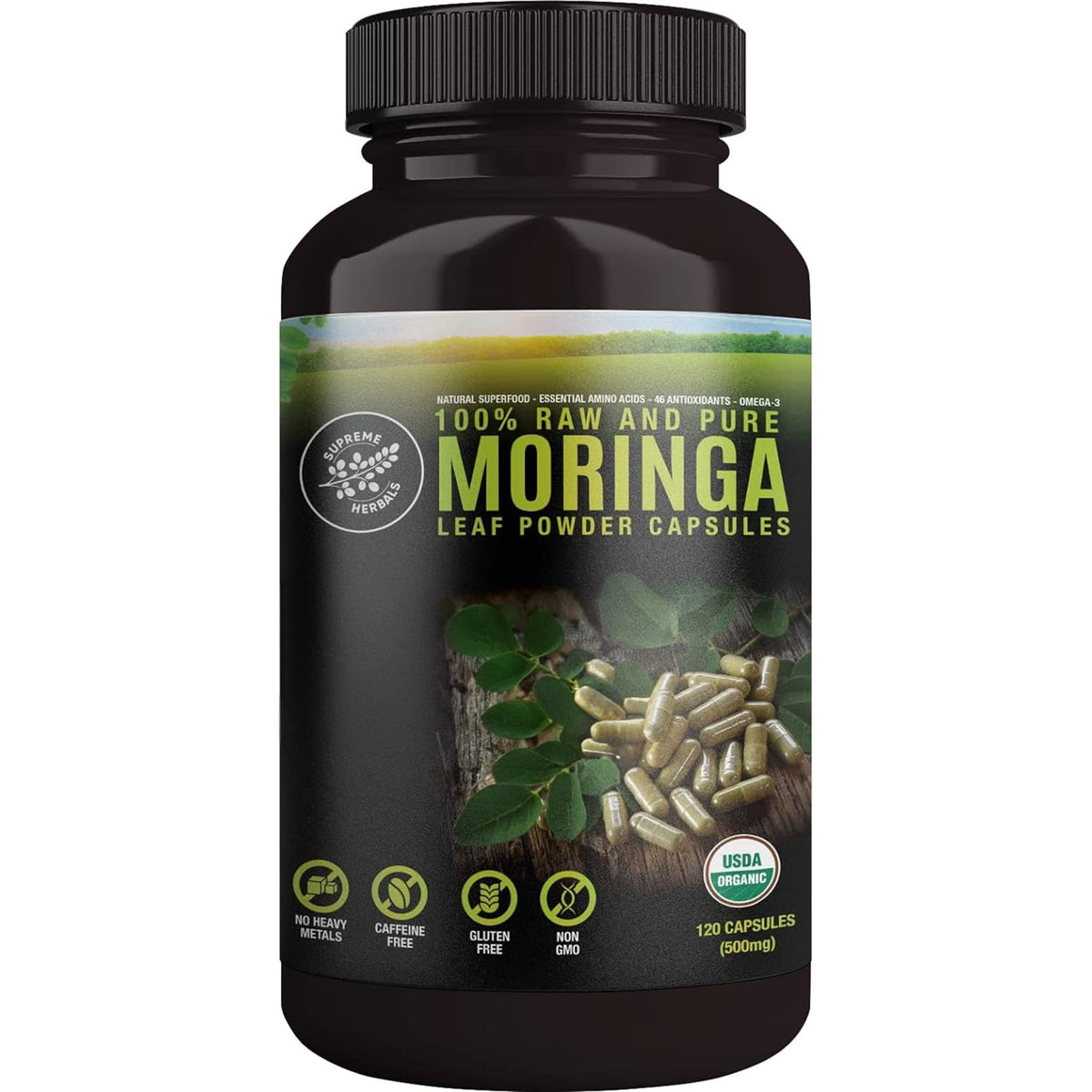 Supreme Herbals Moringa Leaf Powder offers a premium imported experience. Available at Curat Cart for health enthusiasts in India.