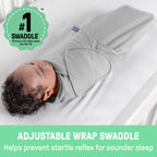 SwaddleMe Baby Swaddle Blanket, 100% Authentic and available in India at Curat Cart. Helps prevent startle reflex for sounder sleep.