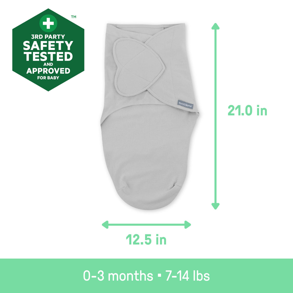 SwaddleMe Baby Swaddle Blanket, ideal for infants 0-3 months. Perfect for daily use, available at Curat Cart.
