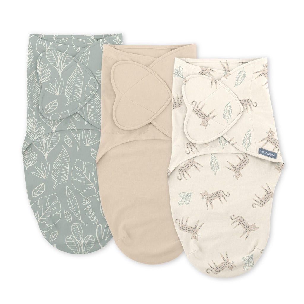 Discover the SwaddleMe Baby Swaddle Blanket trio, a premium import from Curat Cart designed for cozy comfort and style.