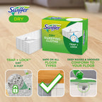 Swiffer Dry Sweeping Refills provide 100% authentic dirt and dust trapping. Available in India at Curat Cart for all floor types.