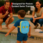 Kids Swim Float Safety Learning promotes parent-guided swim training. Perfect for ensuring safe water fun. Available at Curat Cart.