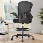 Synorla Ergonomic Drafting Chair offers comfort and style with adjustable features. 100% Authentic, available now at Curat Cart.