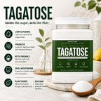 Tagatose Pure Granulated Prebiotic offers low glycemic sweetness. Perfect for daily use, enhance your health routine at Curat Cart.